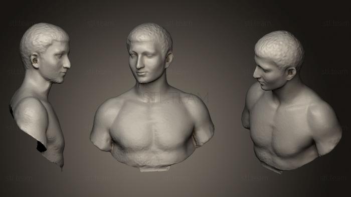 Бюсты и головы античные и исторические Неизвестный Мужчина 26